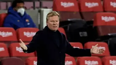 El Barcelona presentará un recurso por la tarjeta roja a Ronald Koeman El Barcelona presentará un recurso por la tarjeta roja a Ronald Koeman