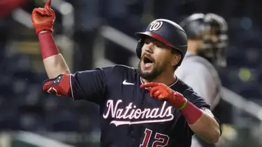 Con jonrón de Schwarber los Nacionales se imponen a los Marlins Con jonrón de Schwarber los Nacionales se imponen a los Marlins