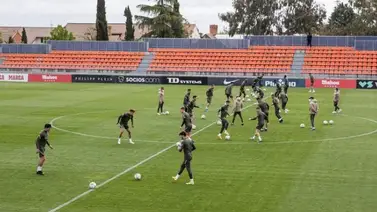El Atlético inicia la preparación para el Camp Nou sin Giménez y Lodi El Atlético inicia la preparación para el Camp Nou sin Giménez y Lodi