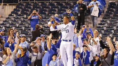 Pérez vuelve a jonronear contra los Medias Blancas Pérez vuelve a jonronear contra los Medias Blancas