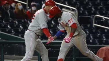 Odubel Herrera pegó dos imparables en derrota de Filis frente a Azulejos