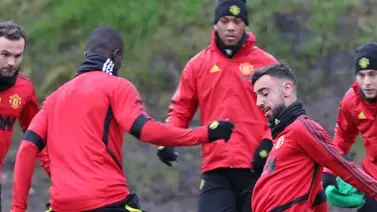 El United se ejercita en Gdansk antes de la final sin Maguire El United se ejercita en Gdansk antes de la final sin Maguire