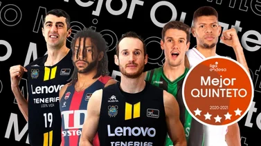 Huertas, Henry, López-Arostegui, Tavares y Shermandini, mejor quinteto Liga