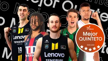 Huertas, Henry, López-Arostegui, Tavares y Shermandini, mejor quinteto Liga Huertas, Henry, López-Arostegui, Tavares y Shermandini, mejor quinteto Liga