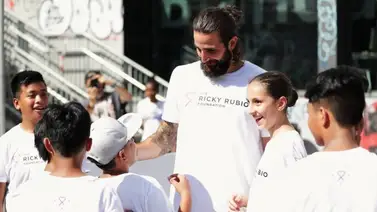 La Fundación Ricky Rubio lanza un proyecto para fomentar el deporte en niños La Fundación Ricky Rubio lanza un proyecto para fomentar el deporte en niños
