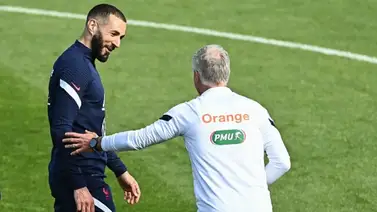 Deschamps decidió la vuelta de Benzema "como seleccionador" Deschamps decidió la vuelta de Benzema "como seleccionador"