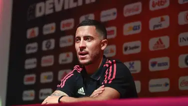 Hazard no jugará el jueves frente a Grecia pero sí el domingo contra Croacia Hazard no jugará el jueves frente a Grecia pero sí el domingo contra Croacia