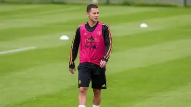 Hazard: "Quiero estar al 100 % porque si no siempre hay un poco de miedo" Hazard: "Quiero estar al 100 % porque si no siempre hay un poco de miedo"