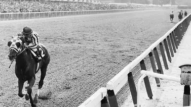 Secretariat el más veloz en la pista de Belmont Park Secretariat el más veloz en la pista de Belmont Park