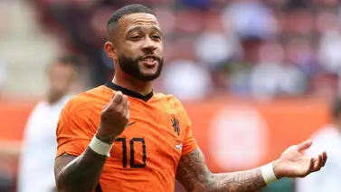 Depay tranquilo con respecto a su futuro Depay tranquilo con respecto a su futuro