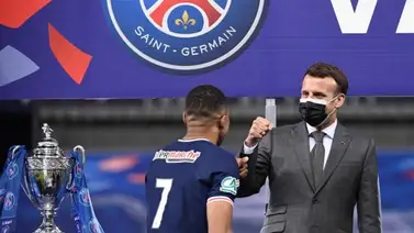 Macron: "Creo que es importante que Mbappé se quede en el PSG" Macron: "Creo que es importante que Mbappé se quede en el PSG"