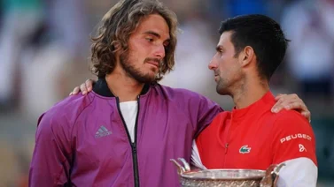 Tsitsipas amenaza el puesto de podio de Nadal