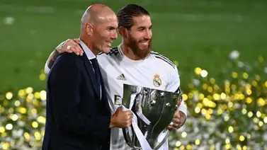 Zidane se despide de Ramos: "Un gran capitán para la historia" Zidane se despide de Ramos: "Un gran capitán para la historia"