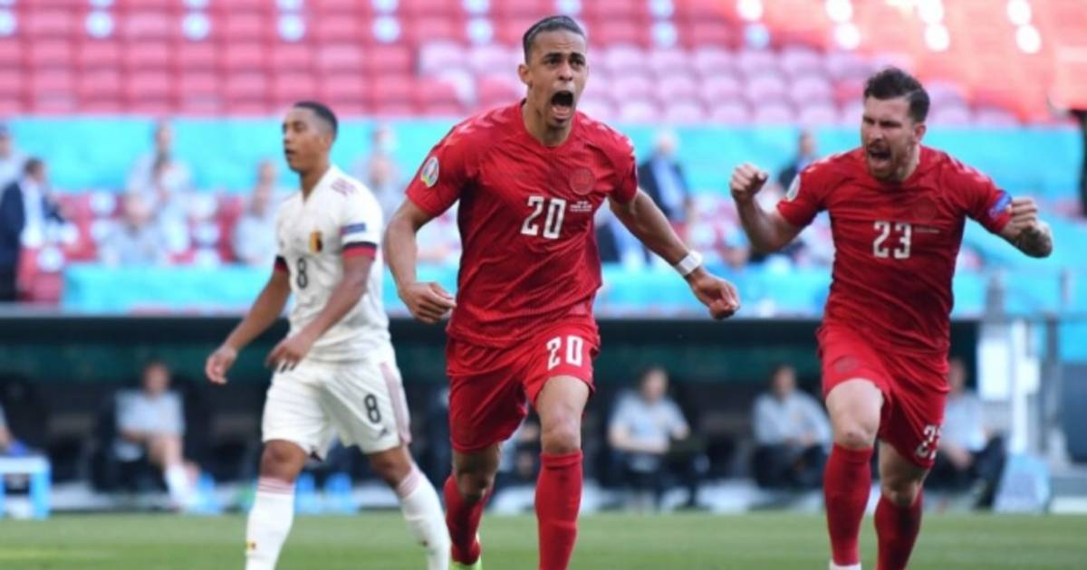 Poulsen marca el segundo gol más rápido de la historia de la Eurocopa