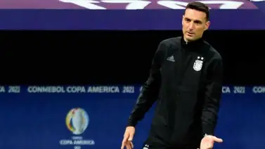Lionel Scaloni: "Haber clasificado nos da tranquilidad" Lionel Scaloni: "Haber clasificado nos da tranquilidad"