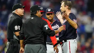 Polémica: Joe Girardi expulsado tras un control de sustancias que provoca la ira de Max Scherzer (+VIDEOS) Polémica: Joe Girardi expulsado tras un control de sustancias que provoca la ira de Max Scherzer (+VIDEOS)