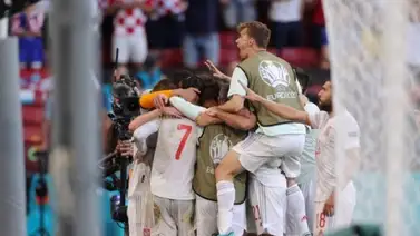 Morata y Oyarzábal meten a España en cuartos con dos goles en la prórroga Morata y Oyarzábal meten a España en cuartos con dos goles en la prórroga