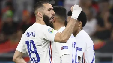 Benzema se va de la Euro igualando a Zidane Benzema se va de la Euro igualando a Zidane
