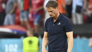 Frank de Boer deja de ser seleccionador de Países Bajos Frank de Boer deja de ser seleccionador de Países Bajos