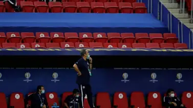 Lasarte dice que Chile buscará jugar ante Brasil "el mejor partido de todos" Lasarte dice que Chile buscará jugar ante Brasil "el mejor partido de todos"