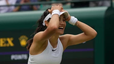 Raducanu asombra en Wimbledon