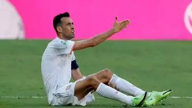 Busquets: "No es el momento de pensar en mí, es momento de estar orgulloso" Busquets: "No es el momento de pensar en mí, es momento de estar orgulloso"