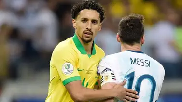 Marquinhos dice que final Brasil-Argentina será como guerra o pelea de boxeo Marquinhos dice que final Brasil-Argentina será como guerra o pelea de boxeo