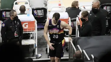 Dario Saric se lesiona la rodilla y deja tocada la rotación de los Suns (+VIDEO) Dario Saric se lesiona la rodilla y deja tocada la rotación de los Suns (+VIDEO)