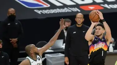 Devin Booker: "Los Bucks nos lo van a poner difícil siempre" Devin Booker: "Los Bucks nos lo van a poner difícil siempre"