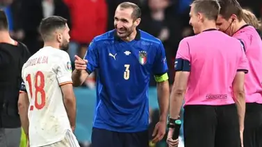 Chiellini: "Alba se equivocó en el sorteo y se lo hice notar bromeando" Chiellini: "Alba se equivocó en el sorteo y se lo hice notar bromeando"