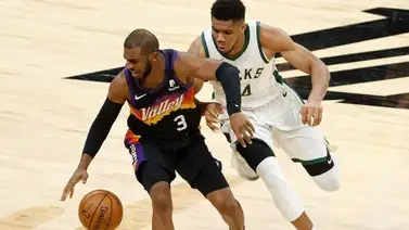Chris Paul: "Tenemos que encontrar el modo de frenar a Antetokounmpo" Chris Paul: "Tenemos que encontrar el modo de frenar a Antetokounmpo"
