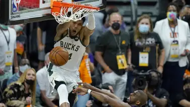 Giannis enfatiza la compostura con los Bucks al borde del título Giannis enfatiza la compostura con los Bucks al borde del título