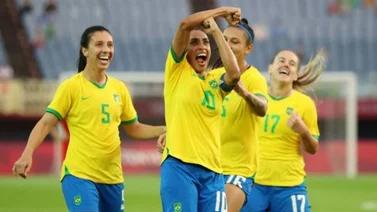 Marta ilumina el comienzo preliminar de los Juegos de Tokio