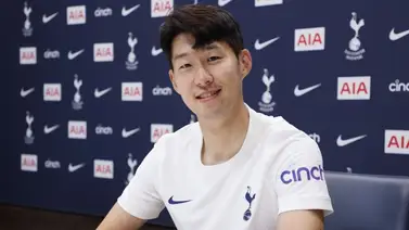 El surcoreano Son renueva con el Tottenham por cuatro años más El surcoreano Son renueva con el Tottenham por cuatro años más