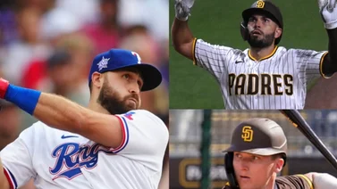 Padres y Rangers discuten escenarios que involucran a Eric Hosmer y Joey Gallo