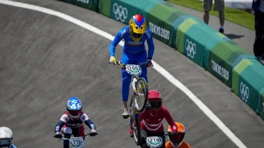 Colombiana Pajón se lleva plata en BMX