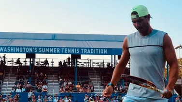 Nadal contento de volver pese a haber tenido una preparación "más justa"