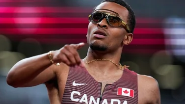 De Grasse se sienta en el trono de Bolt