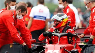 Sainz se queda con el podio Sainz se queda con el podio