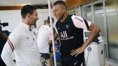 Mbappé da la bienvenida a Messi y lo califica de "leyenda" Mbappé da la bienvenida a Messi y lo califica de "leyenda"