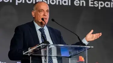 Tebas: "La salida de Messi ha sido un poco traumática duele que se vaya" Tebas: "La salida de Messi ha sido un poco traumática duele que se vaya"