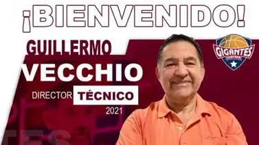 Guillermo Vecchio es la apuesta de Gigantes para la Copa de la Superliga Guillermo Vecchio es la apuesta de Gigantes para la Copa de la Superliga