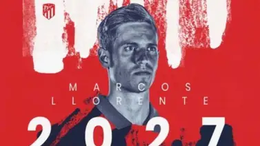 Marcos Llorente renueva hasta el 2027 Marcos Llorente renueva hasta el 2027