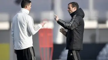 Allegri: "Cristiano me dijo que se queda en el Juventus" Allegri: "Cristiano me dijo que se queda en el Juventus"