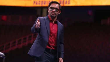 Pacquiao: "La balanza está 60-40 a favor de la retirada"