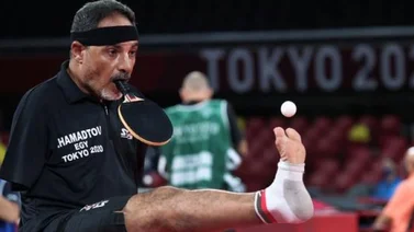 Ibrahim Hamadtou, sin brazos y sin límites para el deporte