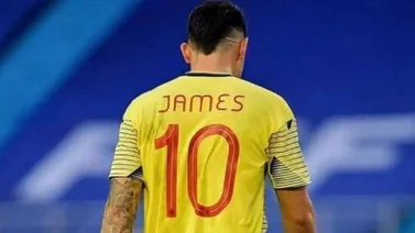 James Rodríguez niega tener problemas con el seleccionador Reinaldo Rueda