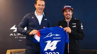 Fernando Alonso prolonga su contrato con Alpine para 2022 Fernando Alonso prolonga su contrato con Alpine para 2022