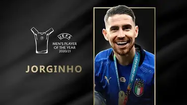 Jorginho elegido jugador del año de la UEFA Jorginho elegido jugador del año de la UEFA