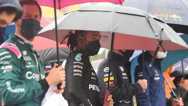 Hamilton: "Espero que al público le devuelvan el dinero" Hamilton: "Espero que al público le devuelvan el dinero"